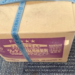 未使用フローリング材 直貼りフローリング用ボンド（ウレタン系接着剤） アイカ JW-280PRO 10kgの画像