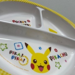 ピカチュウ 子ども用プレート 3仕切りの画像