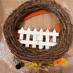 ハロウィン　リース　カントリー雑貨の画像