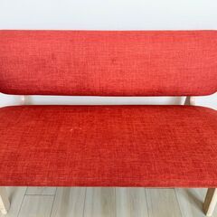 【中古】ニトリ／NITORI ファブリック リビングダイニングチェア リラックスワイド ※引取り限定の画像