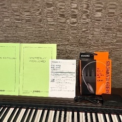 カシオ　CASIO 電子ピアノ　PX770 BN 21年製の画像