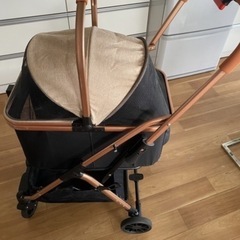 美品ペットカート分離式の画像