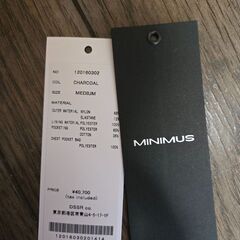 MINIMUS　ミニマス　ジャケットの画像