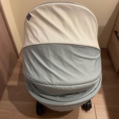 【美品】2025年4月購入　コンビ ホワイトレーベル ネムリラ AUTO SWING BEDi Long シェル EG ミンティーブルーの画像