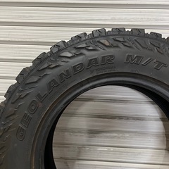 早いもの勝ち！ バリ溝！マッドテレーンタイヤ ヨコハマ ジオランダー 185/85R16  1本　現状渡しの画像