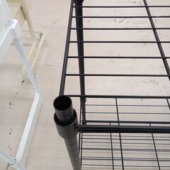 リユースのサカイ栃木店★ジモティ割あり★  ラック ブラック W44×D39.5×H67 クリーニング済み TC11391の画像