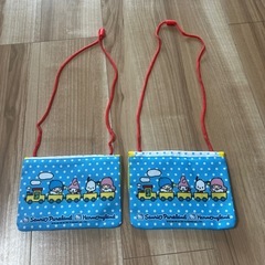 サンリオ　ピューロランド　ポーチ　2つの画像