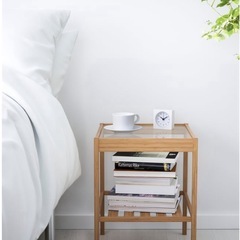 IKEAイケアサイドテーブル、ランプセットの画像