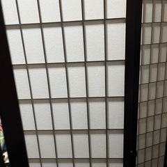 ご自宅までお届けいたします！　パーテーション　6枚つづり　障子　間仕切り　の画像