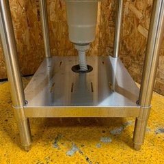 C(7637)タニコー 業務用 一槽シンク ステンレス W450D60H785BG150 シンク 厨房用 飲食店 店舗用 中古 直接引き取り歓迎 大阪の画像