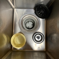 C(7637)タニコー 業務用 一槽シンク ステンレス W450D60H785BG150 シンク 厨房用 飲食店 店舗用 中古 直接引き取り歓迎 大阪の画像