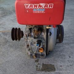 ヤンマー YANMAR L40SSB 空冷ディーゼルエンジン セル付きの画像