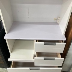 食器棚　レンジボード　レンジ台　中古　リサイクルショップ宮崎屋　住吉店25.10.31の画像