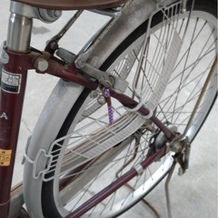 自転車 ママチャリの画像
