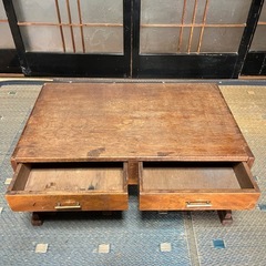 アンティーク子供机【引き取り限定】の画像