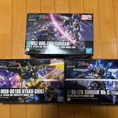 HG Zガンダム　百式　ガンダムmk-2の画像