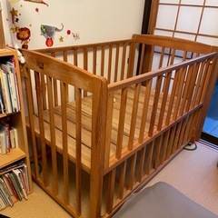 Nature Friends （ネイチャーフレンド) ベビーベッド　の画像