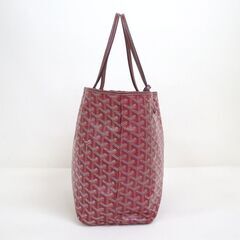 NR58　tm11363ar【GOYARD】 サンルイPM　ポーチ付き　ボルドーの画像