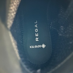 ゴアテックスリーガルレディースショートブーツ箱保存袋タグ冊子付き REGAL 靴23.0センチ雨対策ブラック黒の画像