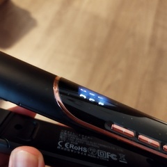 ストレートヘアアイロン　新品　※動作確認のみ行いましたの画像