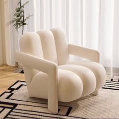 ダイニングチェア ソファ 姬系　ソファー　おしゃれソファー 1人掛けの画像