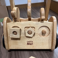 天然木手押し車（お値下げしました）の画像