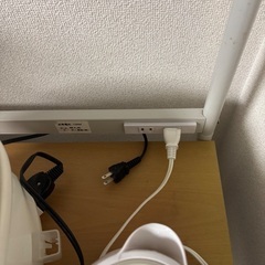 レンジ台 コンセント2口付きの画像