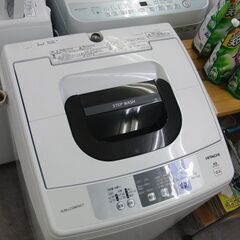 5.0㎏ 洗濯機 2018年製 日立 NW-50B 単身 一人暮らし 札幌 手稲の画像