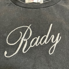 【ちびrady】ロゴ刺繍ロンT【S105】の画像