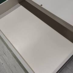 ニトリ収納付きベッドフレーム+マットレスセット（シングルサイズ）の画像