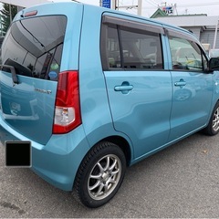 美車　格安軽自動車　スズキ　ワゴンr  冬タイヤ装着済の画像