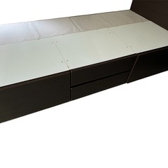 ニトリ　ベッドフレームの画像
