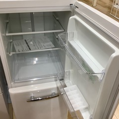 【トレファク　ラパーク岸和田店】2ドア冷蔵庫　e-angle 2019年製　149L クリーニング済の画像