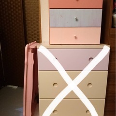 タンス　ドレッサー　テーブルの画像