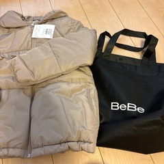 [お取引中]]新品未使用！  B e B eの中綿コート　150cm おんな女の子の画像