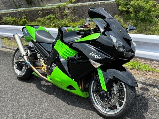 ZX-14 フルカスタム！ロンスイ、ウォンウォン系！実働車両 車検たっぷりR9年7月迄Kawasaki Ninjaロング zx-14ロンスイzx-14r ウォン