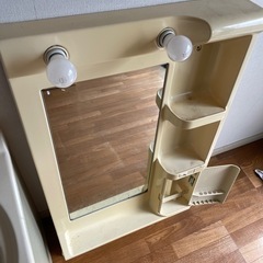 洗面台+ミラーキャビネット600㎜幅の画像