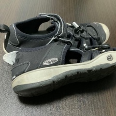 【KEEN】サンダル　19.5 キーン　黒　ブラックの画像