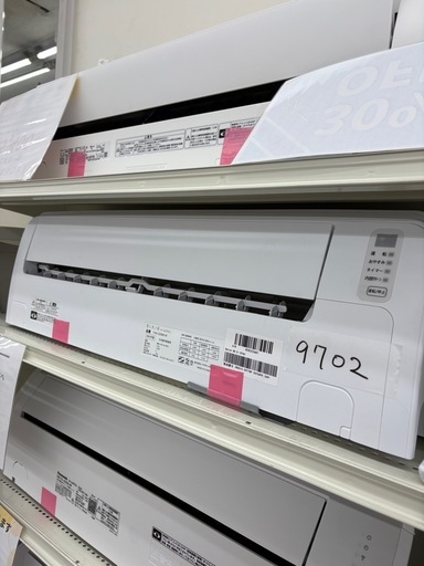 【表示価格より30%OFF・室外機付き】YAMADA ルームエアコン YHA-S28M 主に10畳用 2022年製