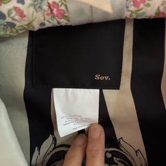 ラムレザー　テーラードジャケットの画像