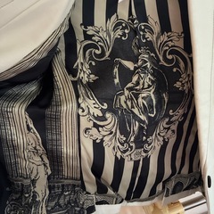 ラムレザー　テーラードジャケットの画像