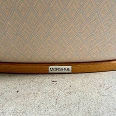 MORISHIGE モリシゲ 座卓 座椅子2脚 セット 高級座卓 ローテーブル 和モダン 天然木 玉杢調 座敷机の画像