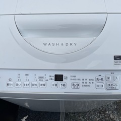 【美品】SHARP 電気洗濯乾燥機　6.5kg 2023年製の画像