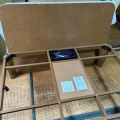 滝口木材 120cm幅 こたつ ブラウンの画像