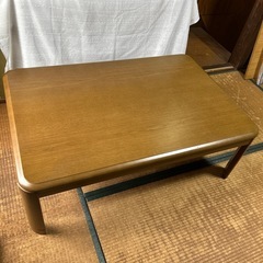 滝口木材 120cm幅 こたつ ブラウンの画像