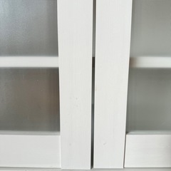 食器棚 家電棚 ホワイトの画像