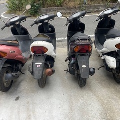 ライブDIO 4台セット！　1台始動確認済み！　輸出、部品取り、ベースに！の画像