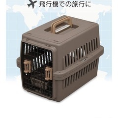 【決定】ペットキャリーS 茶色アイリスオーヤマの画像