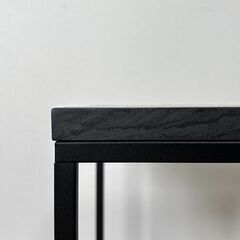 モールテックス ディスプレイ台 ブラック｜コンクリート アイアン 展示台 什器 無機質の画像