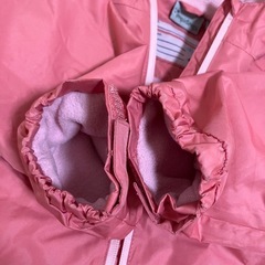 【子供服】女の子　ジャケット　防水&裏起毛　110/116cmの画像